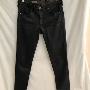 AG The Legging Ankle super skinny ankle wax jeans